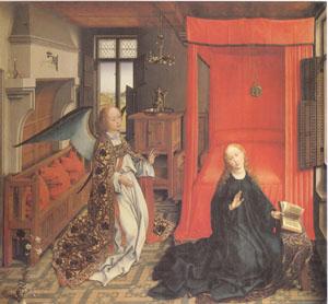 Rogier van der Weyden The Annunciation (mk05) Spain oil painting art